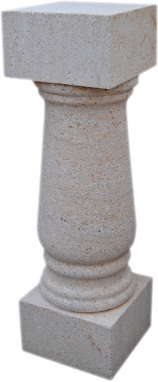 Columna decoración de piedra natural mod. 16